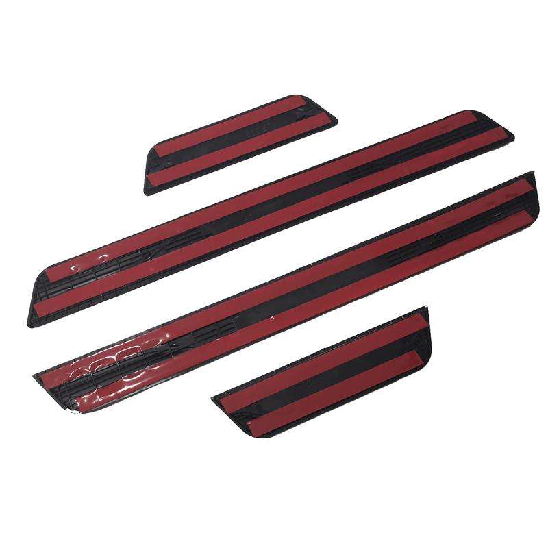 For BYD SEAL 6 DM-i Touring 2025 Accessories ABS Stainless Steel Plastic Door Sill Pedal Scuff Plate Decoration Cover 4Pcs/Set