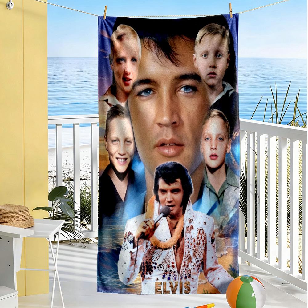 Rock Roll Legend Beach Towel High Absorbency & Quick-Dry Comfortable Lightweight Portable for Swimming,Beach,Camping, Travel, Beach Accessories,Gym