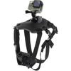Шлейка для собаки для Gopro, с 2 монтажными базами, мягкая, регулируемая для маленьких, средних и больших собак, для Gopro 12 11 10 9 8 7 6 5 4 3, для DJI Osmo Pocket