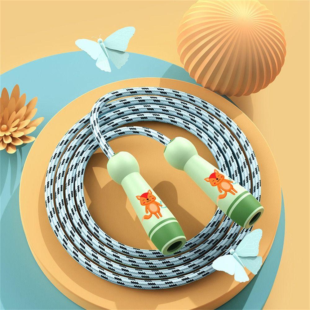 Cotton Rope Child Jumping Rope Adjustable Kids Jump Rope Women Men Skipping Ropes  Sport Fitness