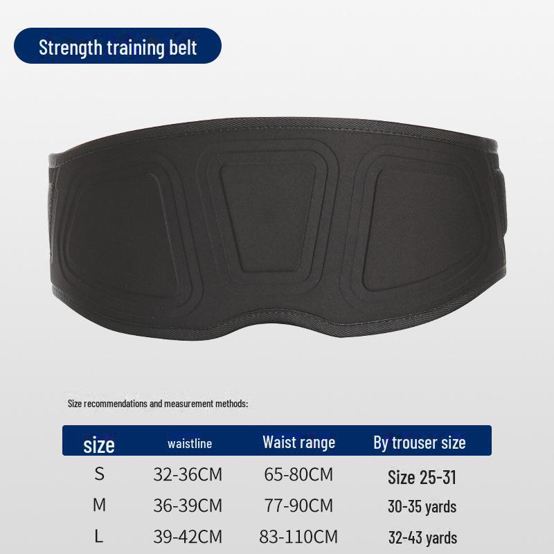 Unisex Fitness Weightlifting Belt for Squats, Deadlifts, Bench Press, and Waist Support.