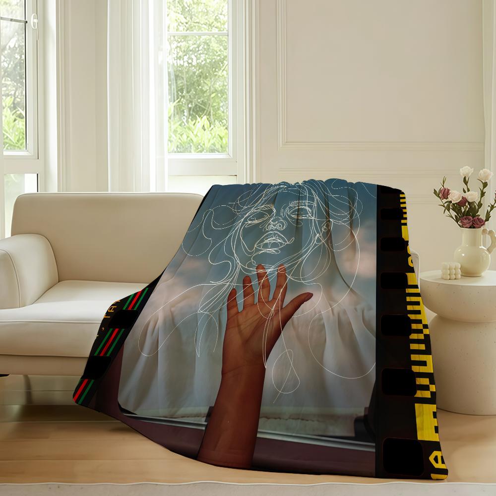 Musician Taylor Acorn Blanket For Sofa Office Bed Plane Travel Sleep Read Relax Camping Soft And Warm