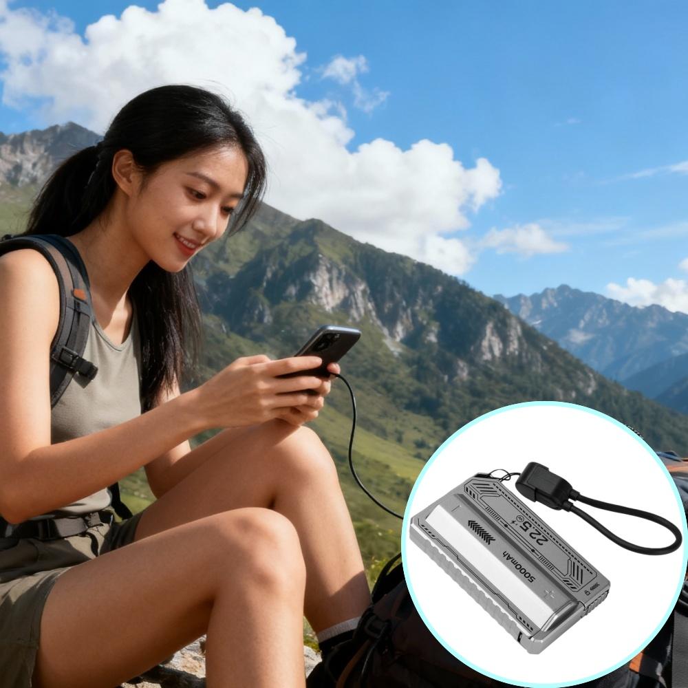 11711 Корпус для Power Bank DIY Без пайки С PD 11 Вт Быстрая зарядка Съемный кабель 1 В 1 А 1 А 9 В 1,1 А для улицы, поездок на работу и путешествий