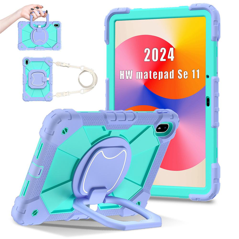 Suitable for Huawei tablet protective case matepad11.5AIR11.5 inch 360-degree wristband rotating stand