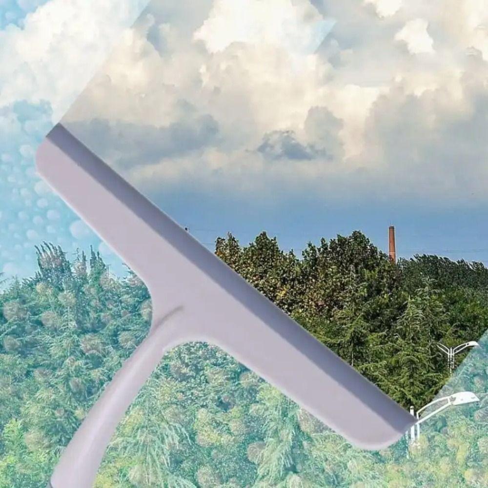 Durable Window Glass Wiper Non-Slip Bathroom Scraper Cleaning Tools Mirror Cleaner Kitchen