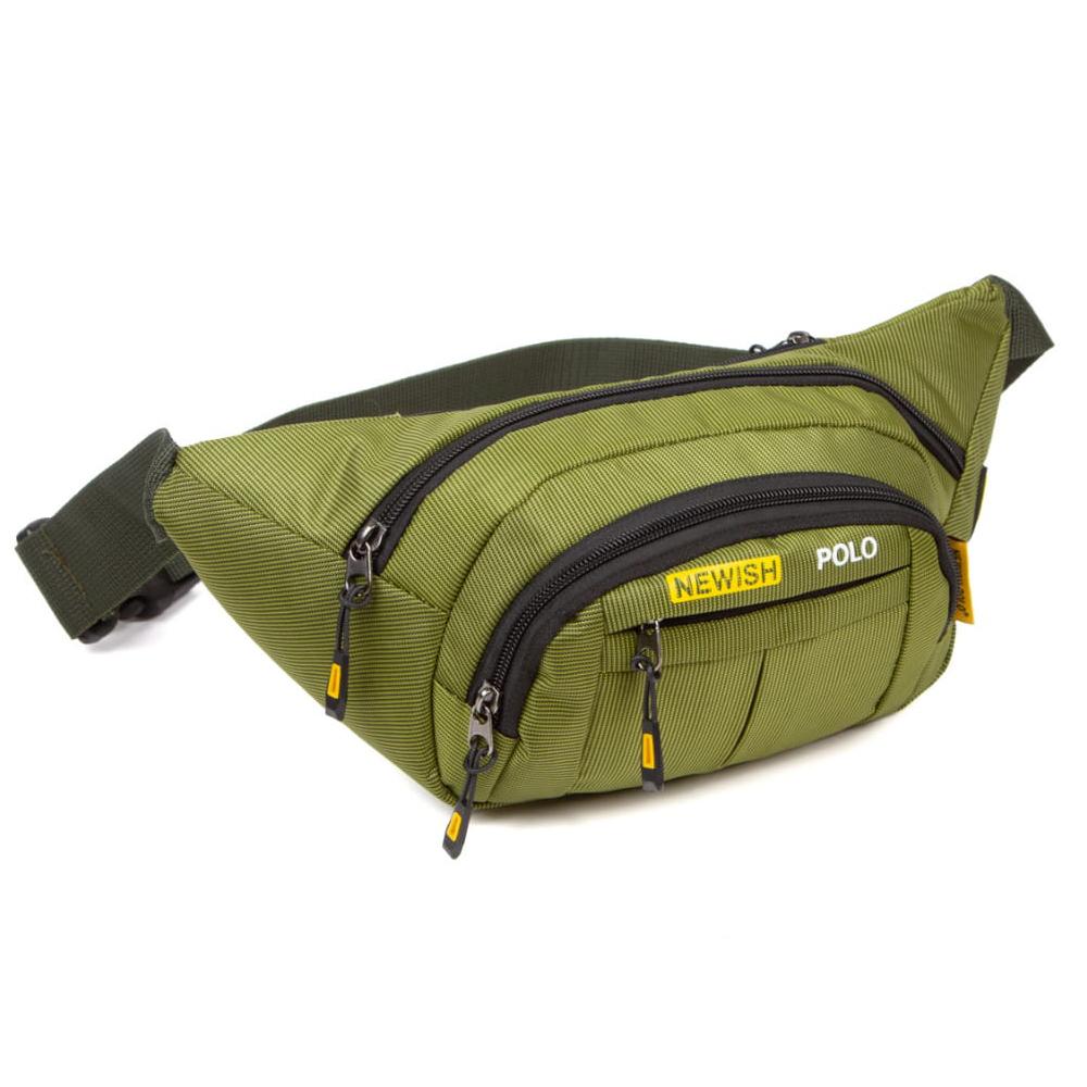 Lederax Fashion Men Women Waist Bag Casual Purse Large Phone Belt Bag Pouch Outdoor Travel Phone Bag Hip Bags