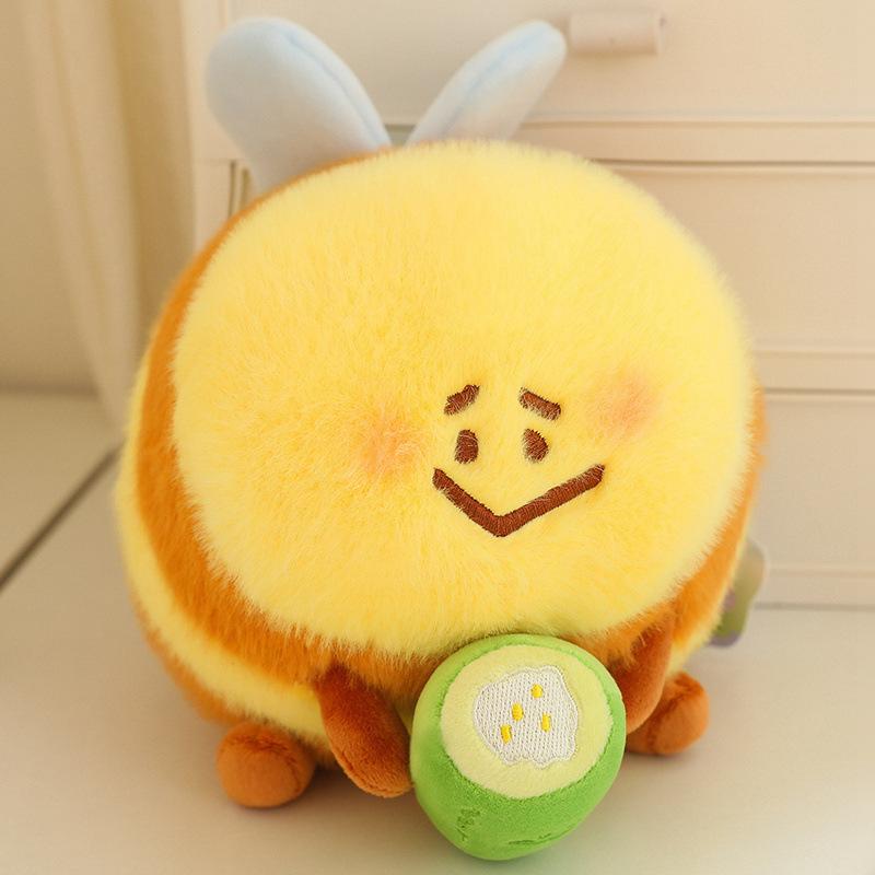 Милые плюшевые игрушки Sha Bee, подвеска, мягкая игрушка Cai Bee, супер мягкая банка с медом, плюшевая кукла, кровать, подушка для сна, подарки на день рождения для детей