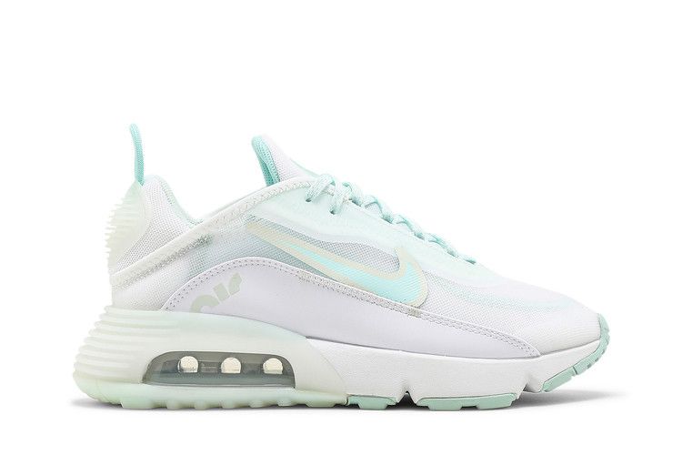 Women's Sneakers Nike Air Max 2090 White Barely Green (Women's) White/Barely Green/Metallic Silver/Light Dew