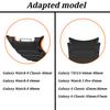 Мягкий силиконовый магнитный ремешок без зазоров для Samsung Galaxy Watch 8 Classic 46 мм, спортивный ремешок для Galaxy 7/6/5/4 40 мм 44 мм 45 мм 47 мм 43 мм с изогнутыми концами.