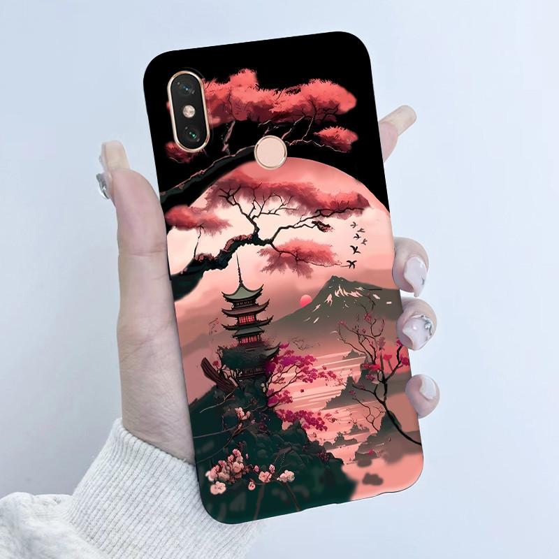 Чехол для Xiaomi Mi Max 3 Задняя крышка Новый дизайн Бабочка Девочка с цветком Расписной Конфетный Цвет Мягкие Силиконовые Чехлы Для Mi Max3 Capa