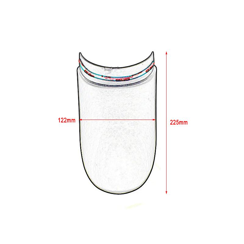 For Scrambler 1200 XC XE 1200XC 1200XE - Motorcycle Front Mudguard Fender Rear Extender Extension Motorcycle Accessories