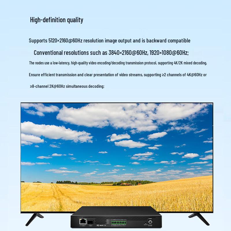Распределенный выходной узел Runpu 4K60P (Китайская версия)