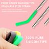 3PCS Reble Straws Replacement Compatible with Swig,Stainless Steel Straw with Colorful Silicone Straw Cover Compatible with Swig 40oz Mega Mug