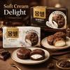 Торт Lotte Dream Snow 204 г, 2 вкуса | Мягкая воздушная текстура, Насыщенный сливочный вкус, Удобный снек