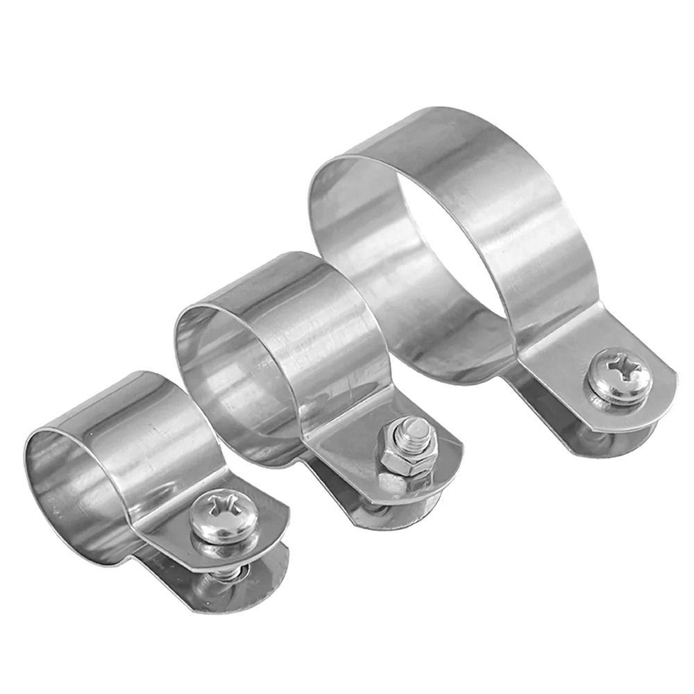 1 шт. Заземляющий зажим из нержавеющей стали 304 с винтами, гайками, пряжкой для трубы, новый хомут для шланга