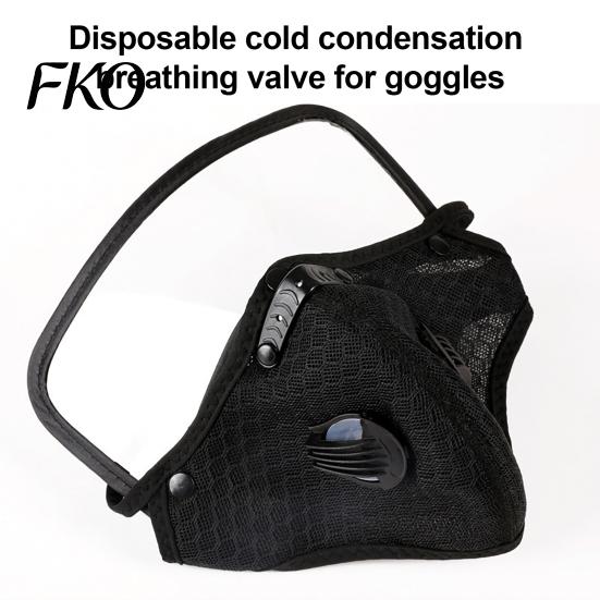 Outdoor Face Guard Reusable Carbon Filter Dust Mask with Adjustable Goggles, 6-Layer Protection 10 Filters, Breathing Valve, Eye