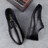 Luxury Brand Mens Casual Shoes Genuine Leather Men Bussiness Formal Shoes Fashion Designer Office Shoes Lace Up Oxford Footwear