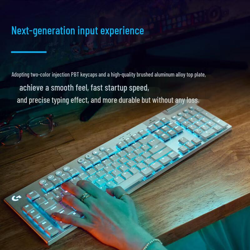 Logitech G915 X LIGHTSPEED Low-Profile RGB Mechanical Gaming Keyboard