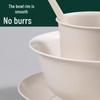 Disposable Rice Husk Tableware Set