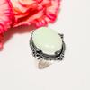 Lemon Chrysoprase - Australia 925 Sterling Silver Ring V4549, Mint Green Ring, Oval Ring, Valentin's Day Gift, Gift For Her, Birthday Gift, Handmade J