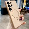 Двухцветный магнитный чехол-кольцо для Samsung S22-Ultra, S23, S24, S25-Plus