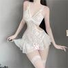 Sexy Lingerie Lace Bodysuit Allure Badydoll Dress Sexy Costume Crotchless Sheer Pajama Cosplay Hot Sex Tols For Girl Uniform Set