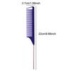 1 шт. профессиональная расческа для волос с острым хвостом, антистатическая щетка для окрашивания волос, парикмахерская стальная расческа, аксессуары для парикмахеров