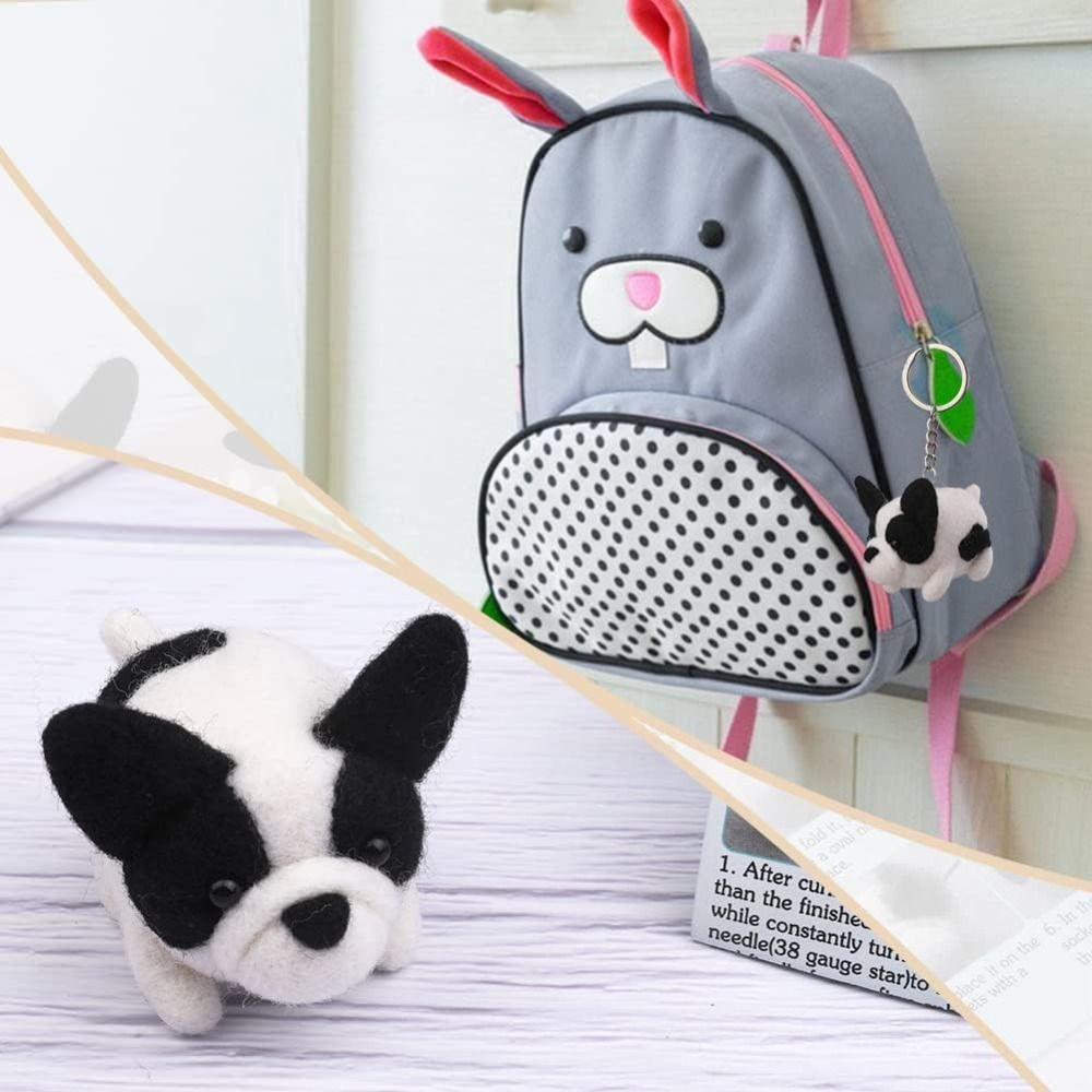 Набор для валяния с иглами ручной работы. Рукоделие своими руками. Набор материалов из шерстяного фетра. Стартовый набор для валяния.