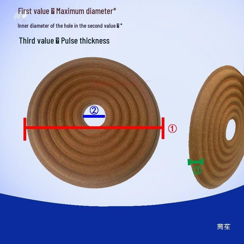 Электроакустический инструмент для поддержки и позиционирования диффузора динамика - Для самостоятельной сборки и выравнивания звуковой катушки, Доступны различные размеры