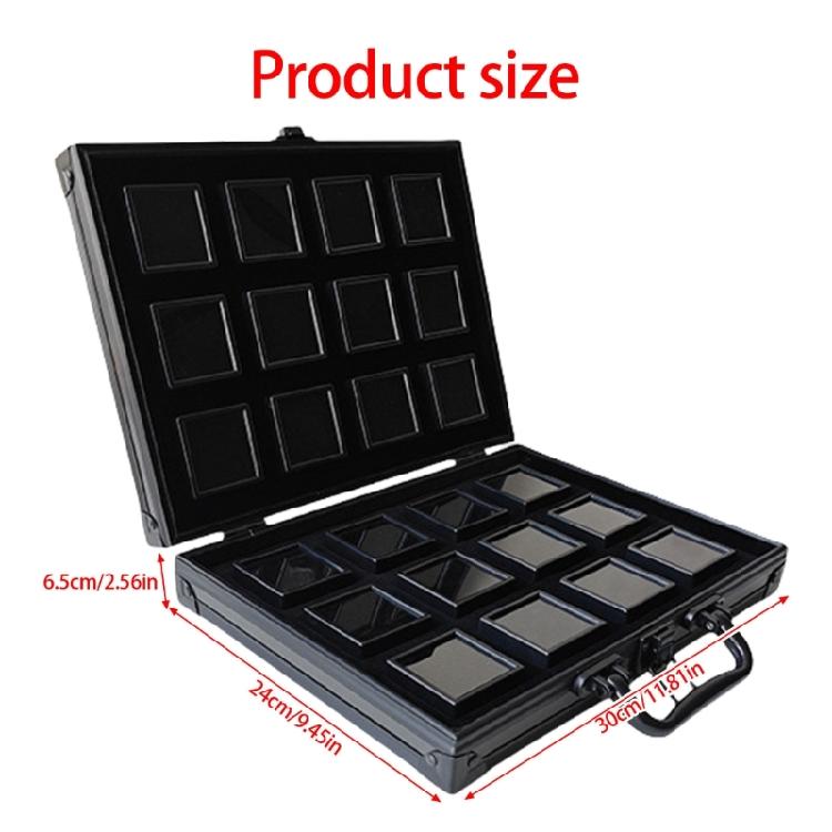 Spacious Aluminum Alloy Gemstones Storage Box With Protective Foam Insert Designs for Collectors and Enthusiasts