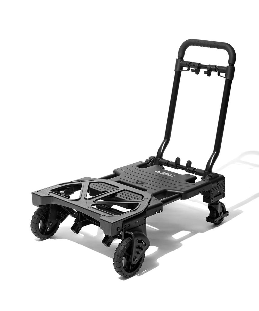GORDON MILLER Flat Cart Dolly переключение режимов Черный Грузоподъемность 1768712 2-колесный режим/4-колесный 70-120 кг