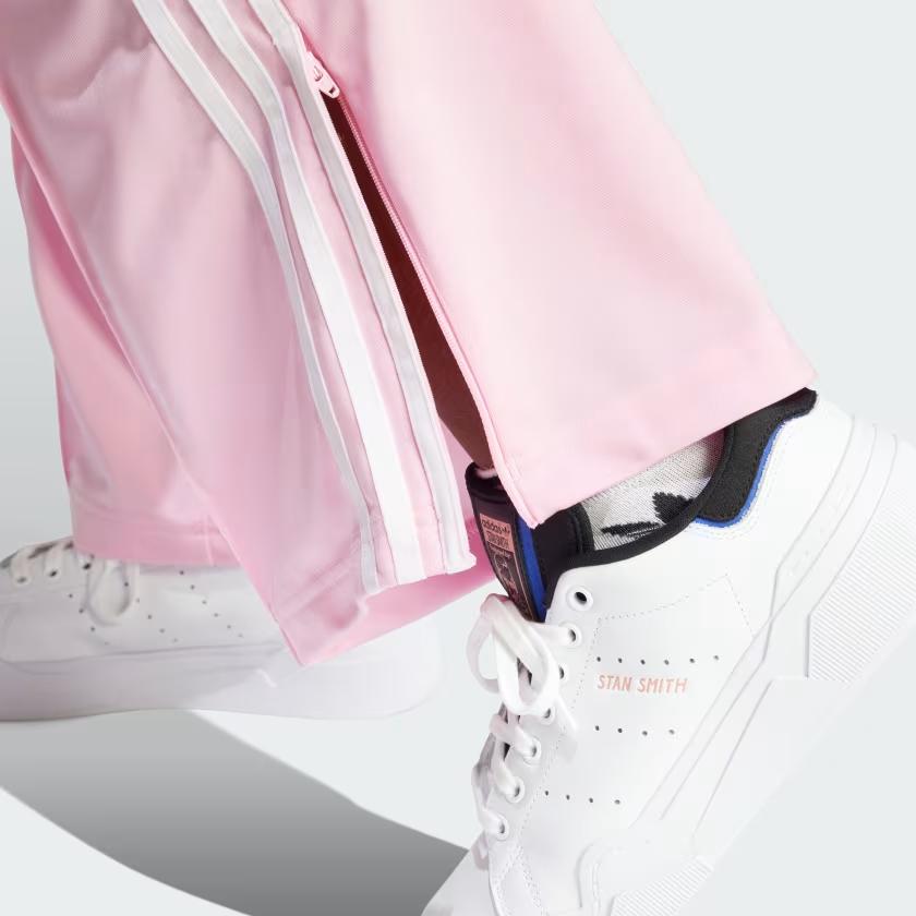 adidas Adicolor Firebird свободные спортивные брюки с эластичным поясом и карманами женские плавки розовые IP0637