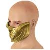 Новая латексная маска Скорпиона на пол-лица из Mortal Kombat 11 для костюма для косплея на Хэллоуин