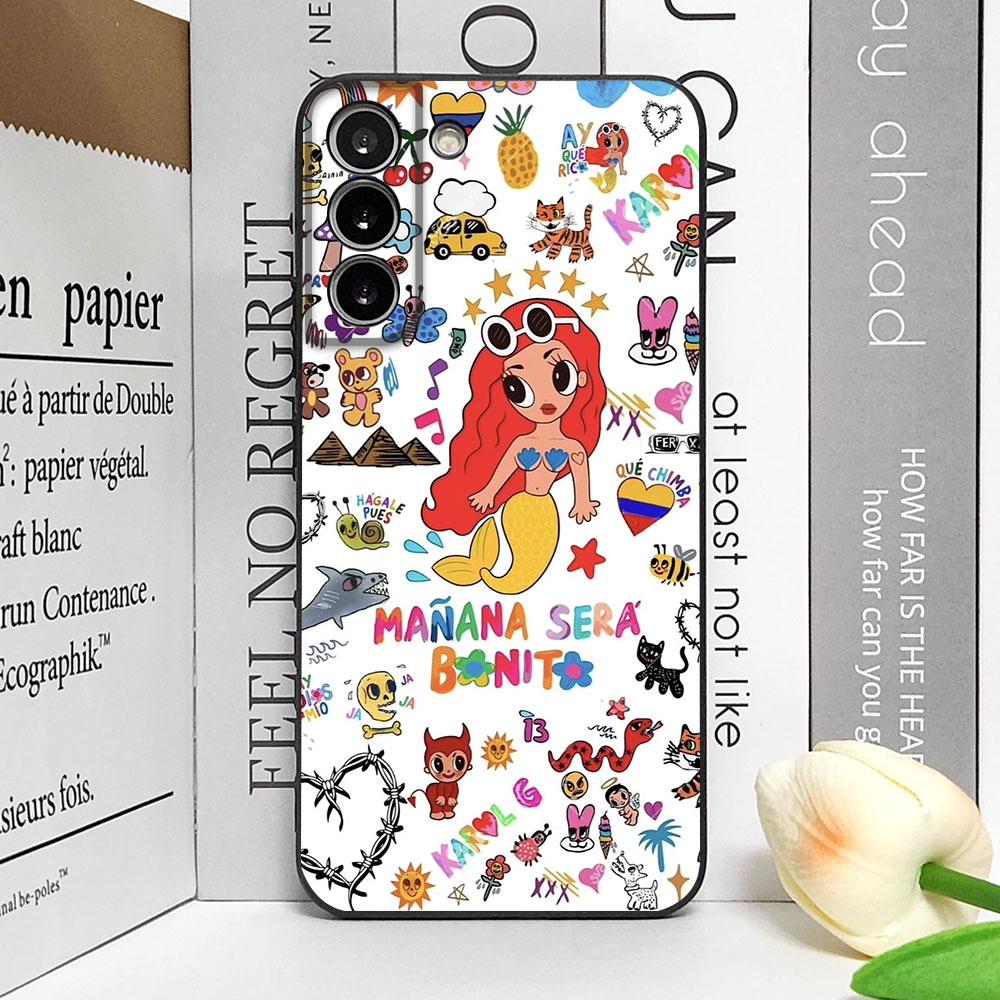 Чехол для телефона Karol G Manana Sera Bonito для Samsung Galaxy S22 S23 S24 S25 Ultra S20 Plus S21FE Мягкий силиконовый чехол Эстетичный корпус