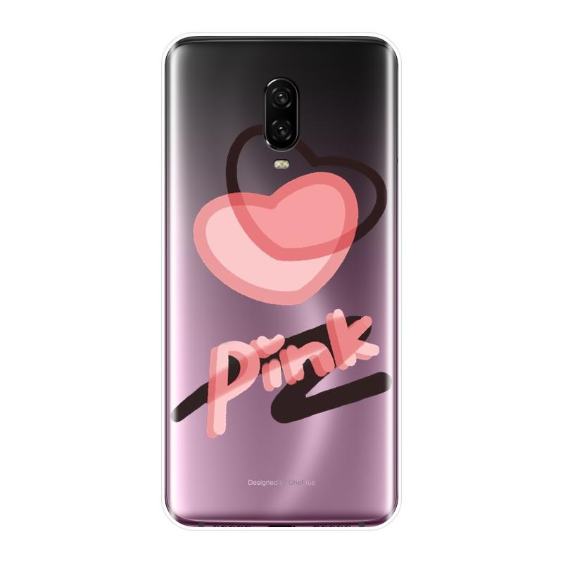 Силиконовый чехол для телефона OnePlus 3 3T 5 5T 6 6T 7 7 Pro, мягкая задняя крышка с милым цветком и радугой для One Plus 3 3T 5 5T 6 6T 7 7 Pro