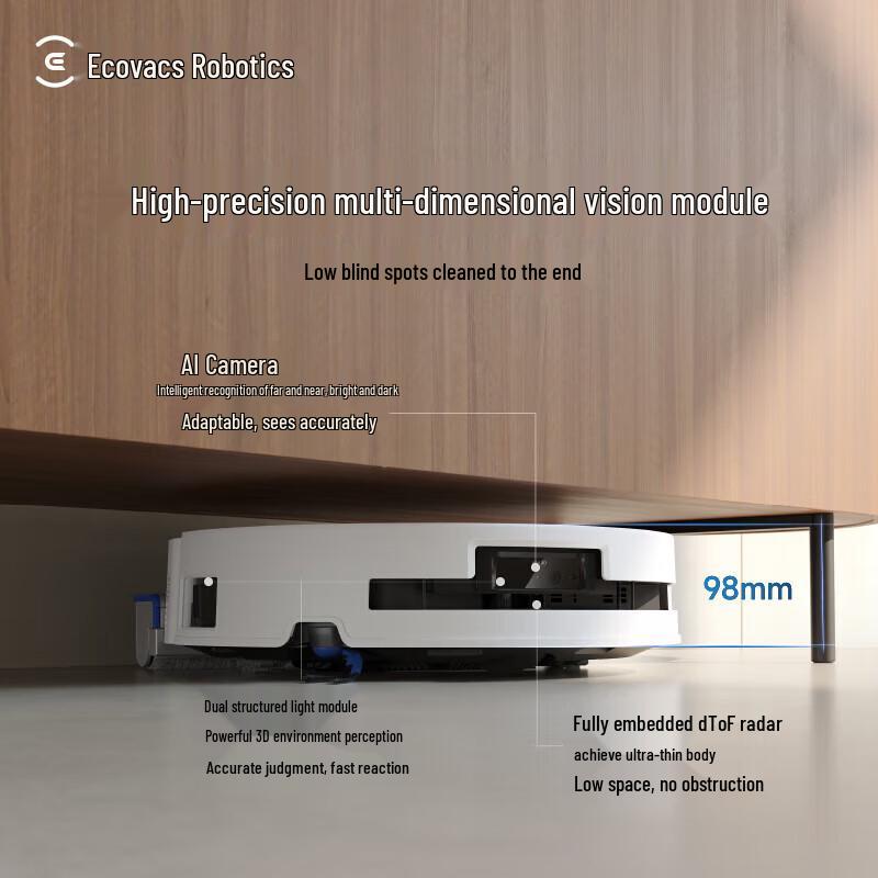 ECOVACS Умный робот-пылесос и полотер T80