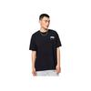Li-Ning Футболка Wade Series Ice-Sense Loose с коротким рукавом и принтом букв на спине, унисекс, цвет черный AHSS783-7
