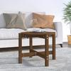 VidaXL Coffee Table Honey Brown Ø 62.5x45 Cm Solid Pine Wood 822305