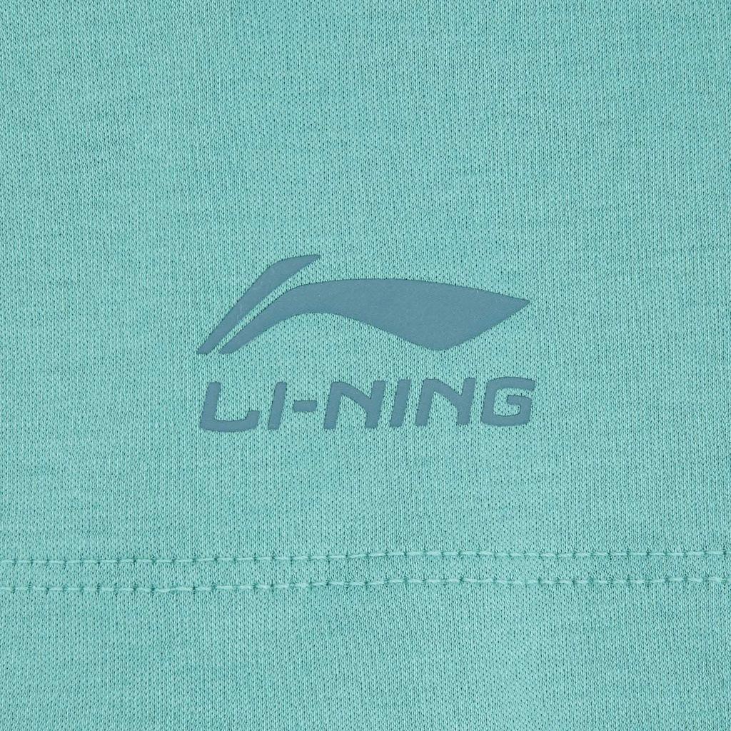 Li-Ning Женская футболка с круглым вырезом и принтом логотипа ATSW276-9