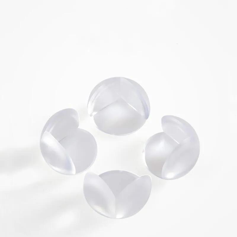 10 штук прозрачной мягкой столешницы/уголка стола, защитная накладка из толстого силикона для безопасности ребенка