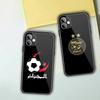 Чехол для телефона FAF Albania DZ для iPhone 13 12 11 XS X 8 7 6 Plus Mini Pro Max SE, черный, из поликарбоната, TPU, из стекла