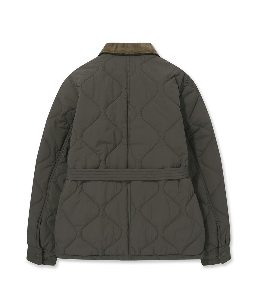 BIBISSIEOSEU Women'S Primarshell Belted Lightweight Khaki