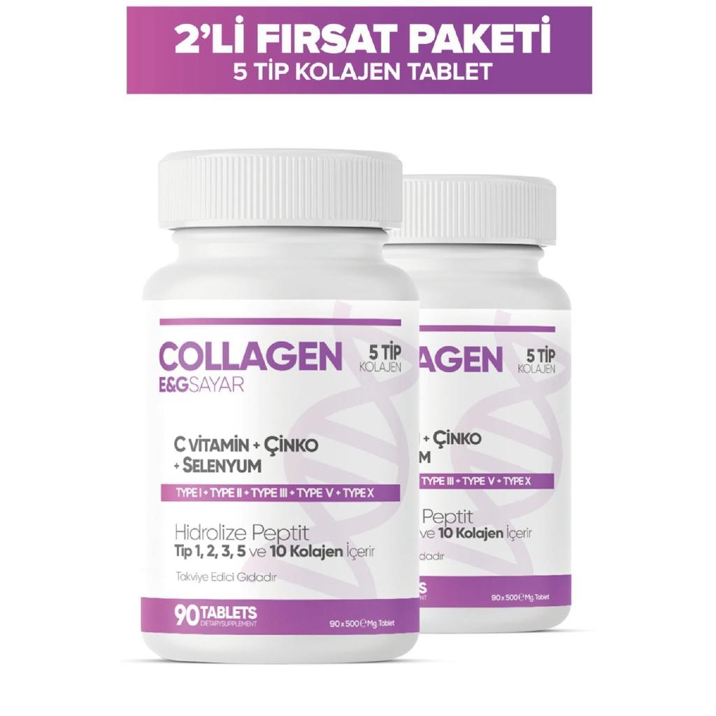 5 Types Of Collagen (hydrilized Peptide) 2 Months