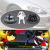 For Honda S2000 2000 2001 2002 2003 2004 2005 2006 2007 2008 2009 Front Hood Bonnet Rod Prop Support Grommet Stay Clamp Clips