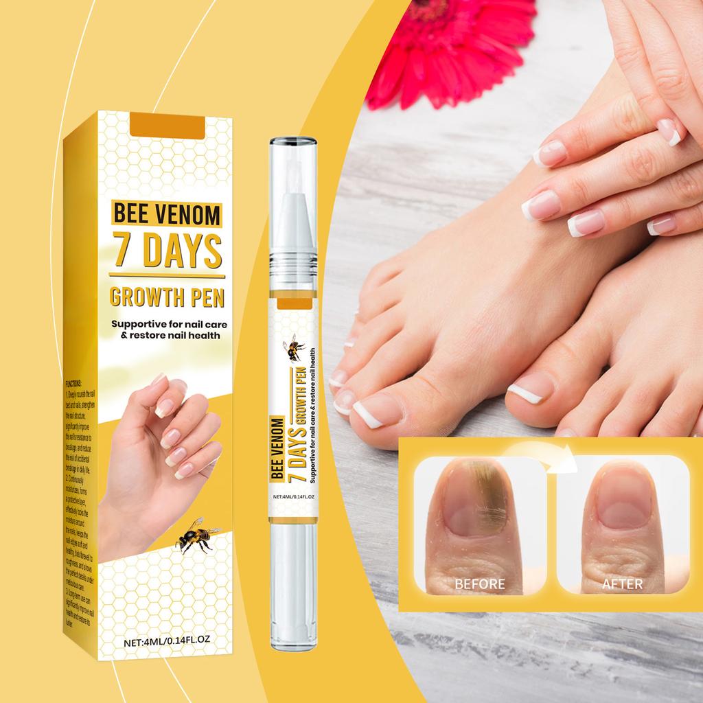 Bee Nail Liquid Специальная жидкость для ухода за ногтями Жидкость для ухода за ногтями Мягкая паста для ухода за ногтями Жидкость для ухода за ногтями Онихомикоз 4 мл
