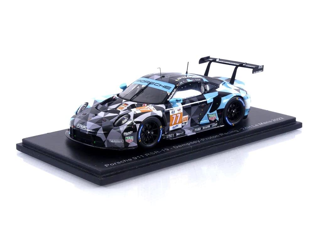 Spark Porsche 911 Dempsey Proton 2022 24 часа Ле-Мана Тинкнелл 1/43 RSR-19 #77 C. Читать/С. Прио/Х.