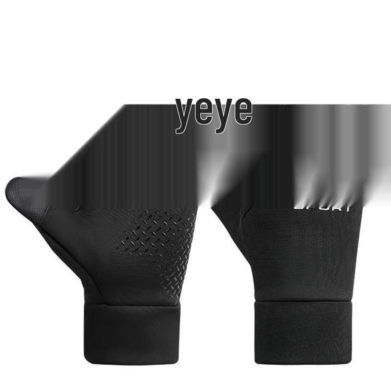 Водонепроницаемые зимние велосипедные перчатки с сенсорным экраном и флисовой подкладкой для мужчин и женщин