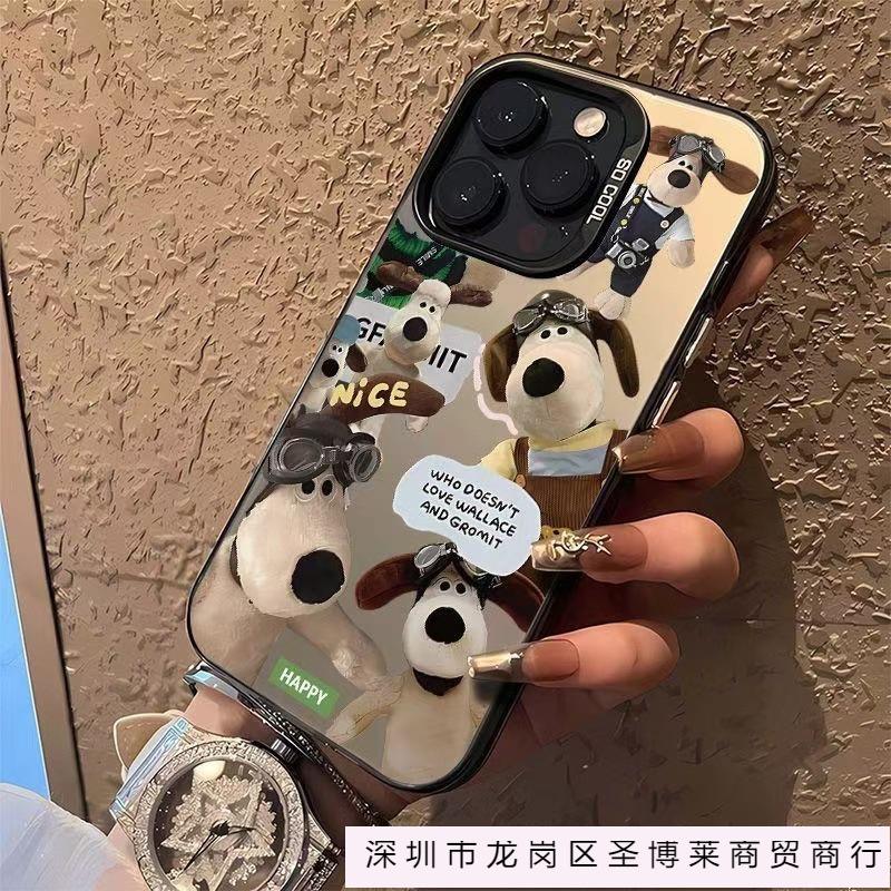 Чехол для телефона Apple 16 iPhone15Promax новый 17Pro милый 14 мультяшный 13Pro с головой собаки