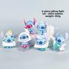 6 Pcs Stitch Sleepwear Pillow Design Mini Model Desktop Ornament Decor Set For Kids And Fans