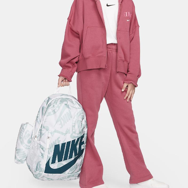 Nike Рюкзак из полиэстера обычный унисекс белый и геода тил FB2818-100